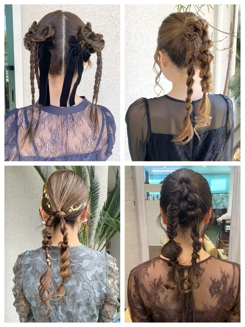 ⚪️ヘアセット　《画像持ち込み》こだわりヘアセット✨✨の写真
