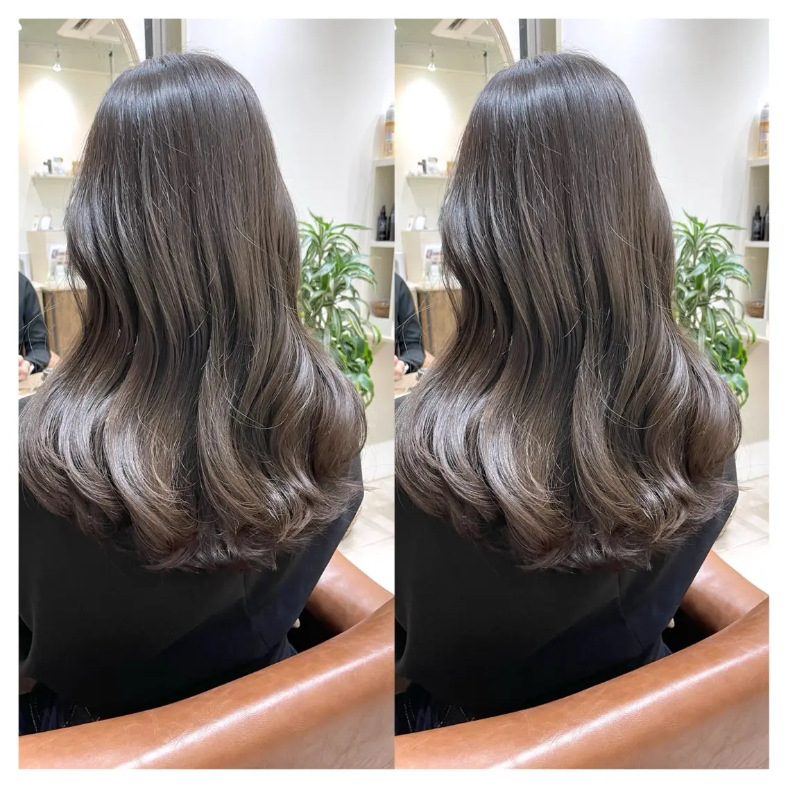 ロング カラー カット ヘアカラー トリートメント 村山 茉衣のヘアスタイル