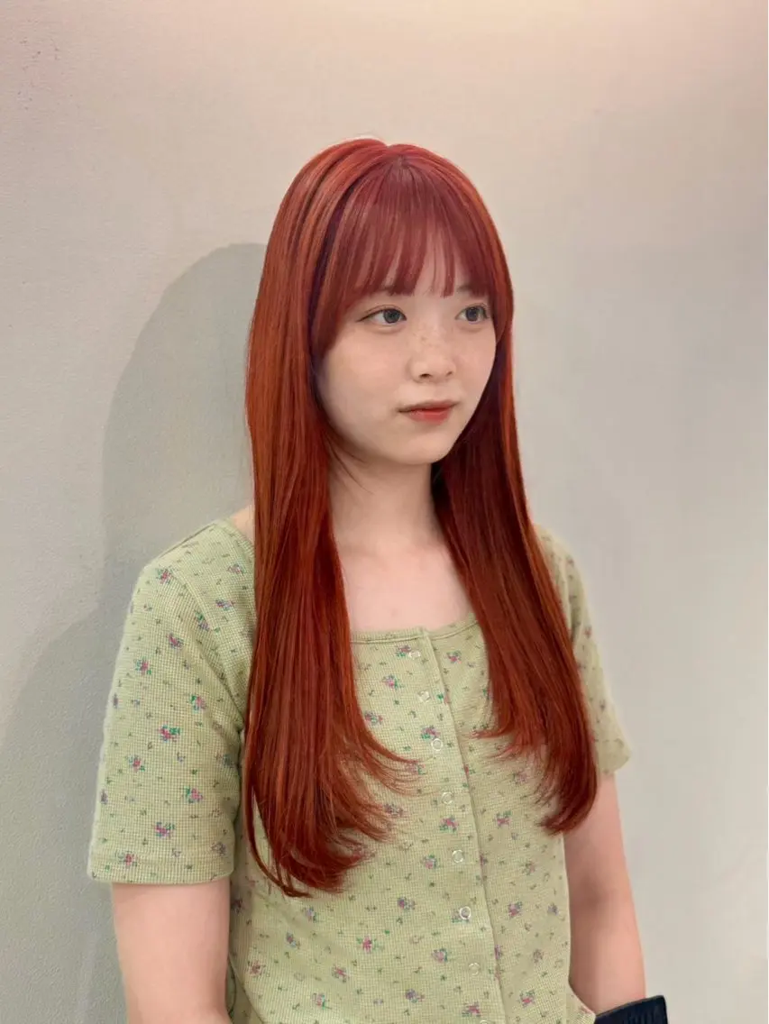 ロング カラー ヘアカラー 風音 🍎のヘアスタイル