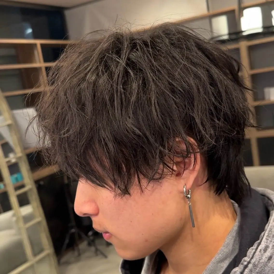 メンズ マッシュ 刈り上げ カット Miyabi.💋 ABEYLEVRAIのヘアスタイル
