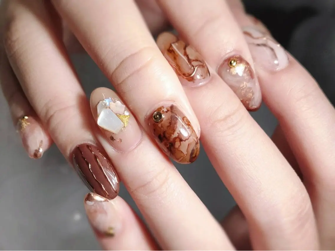 hand🎀10本やり放題アート🎀の写真