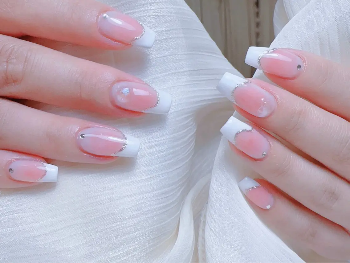 ネイル ハンドネイル M🌷nail 長さだし専門店のネイルデザイン