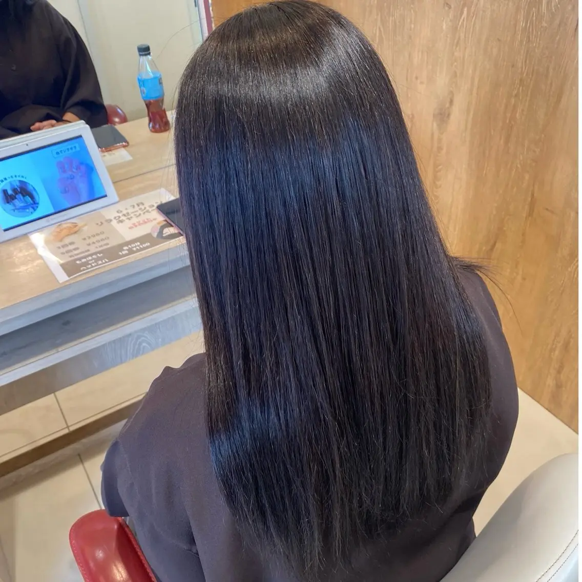 ロング カラー ヘアアレンジ fifth 石川 凪のヘアスタイル