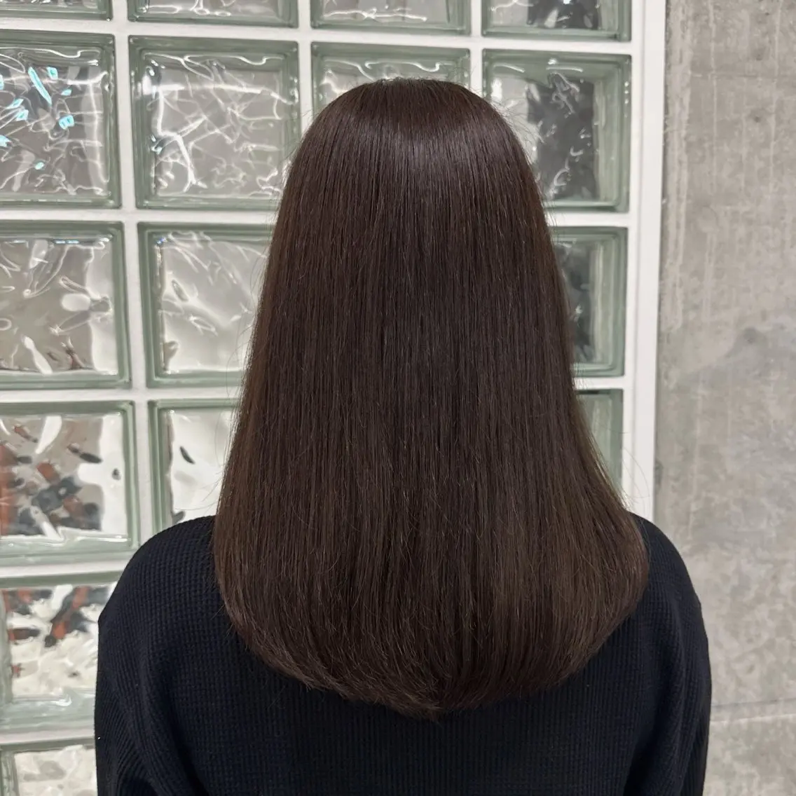 カラー ヘアカラー トリートメント ヘアセット 秋永 鈴のヘアスタイル