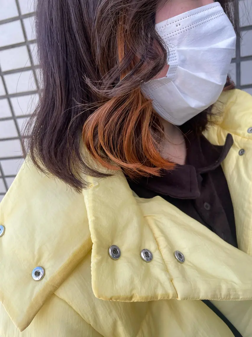 🌷カット+インナーカラーの写真