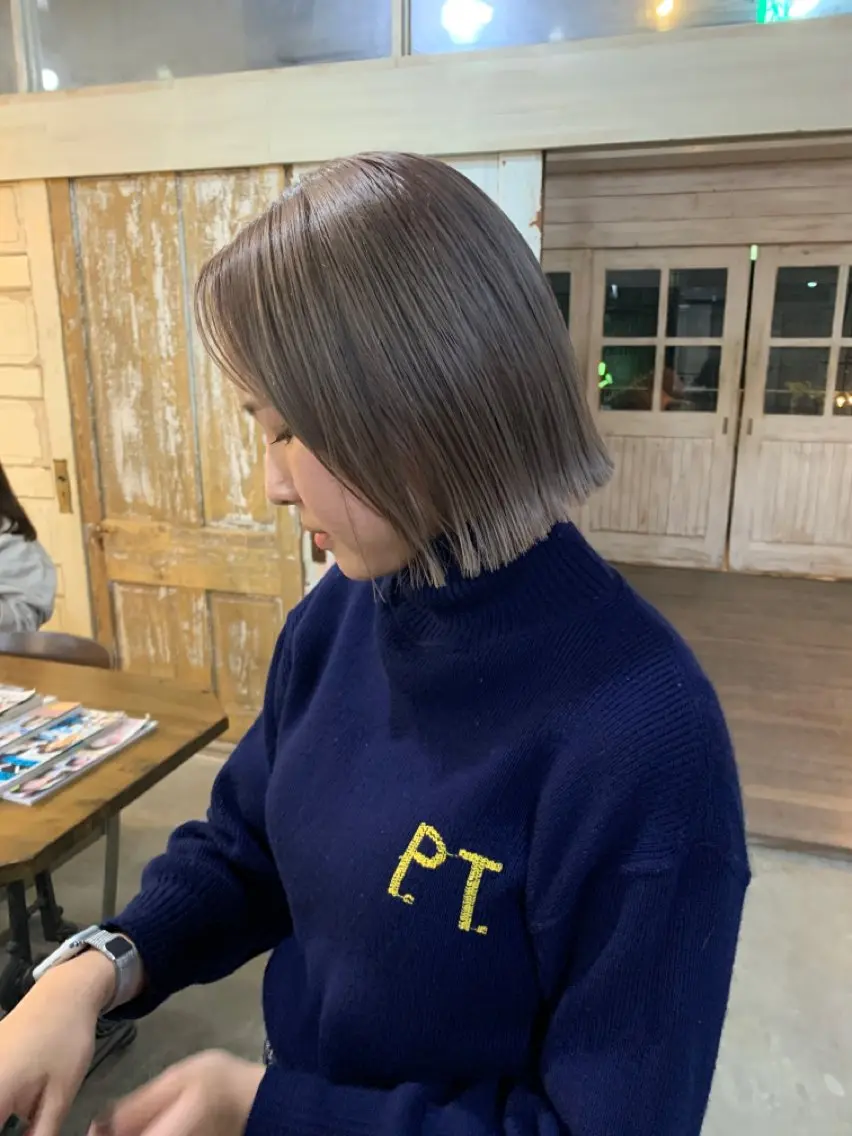 ショート カラー カット ravens代表 ヒロムのヘアスタイル