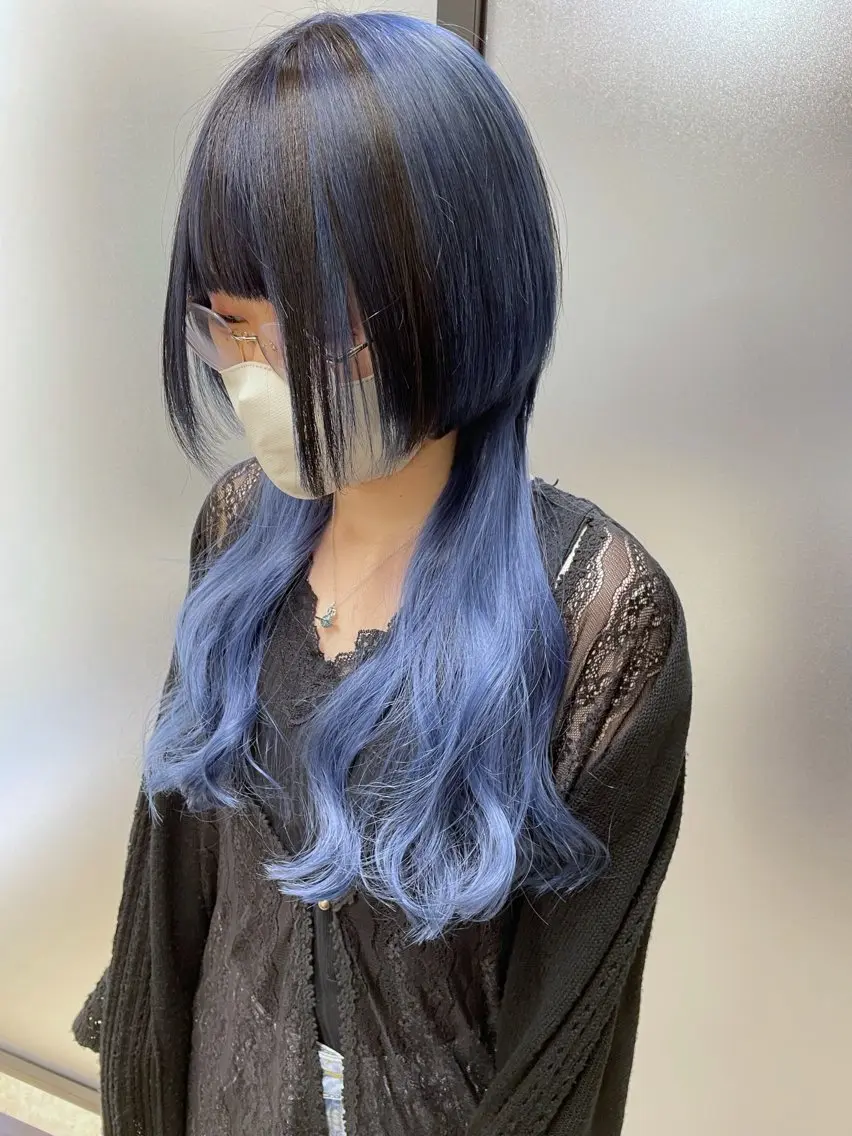 ショート 編み込みエクステ シールエクステ エクステ 顔まわりレイヤー 顔周りカット イチマル サトルのヘアスタイル
