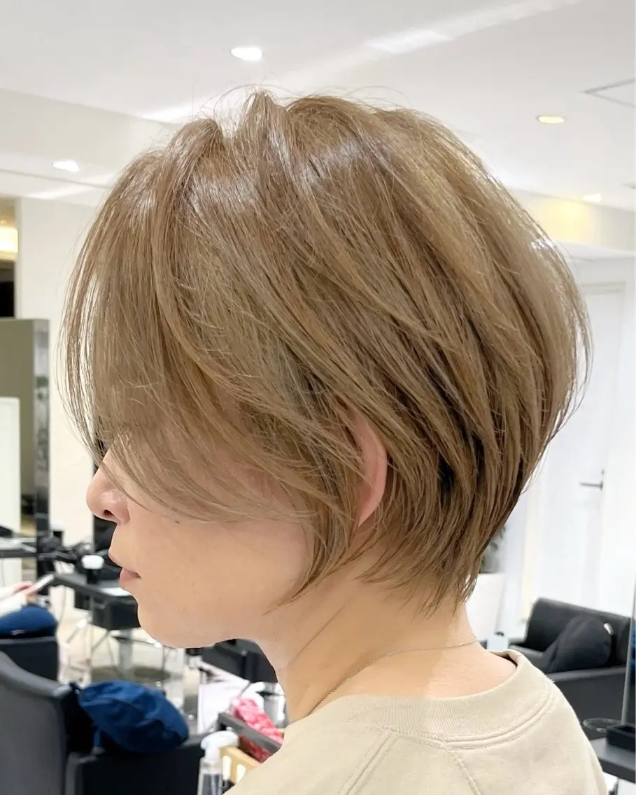 ショート ショート特化／銀座／ 冨田 湖翠のヘアスタイル