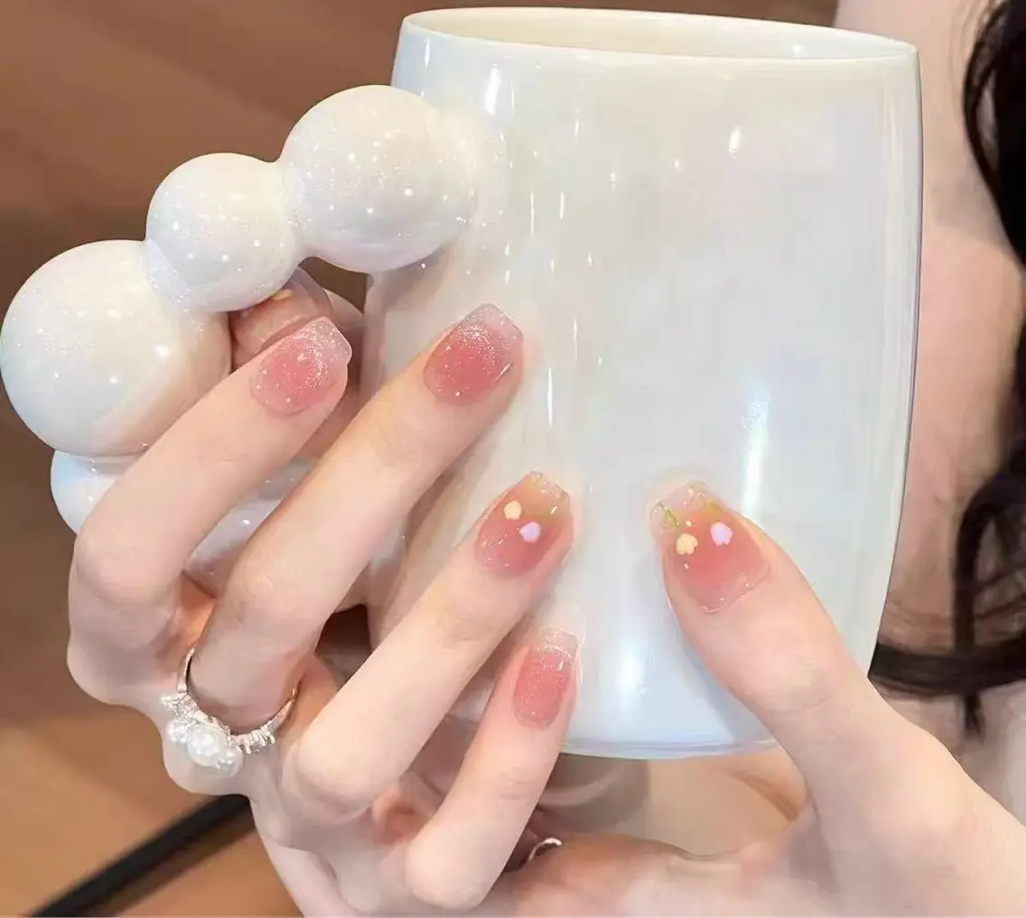 ネイル チークネイル 長さ出し フットネイル フレンチネイル ジェルネイル ハンドネイル Fancy nail salonのネイルデザイン