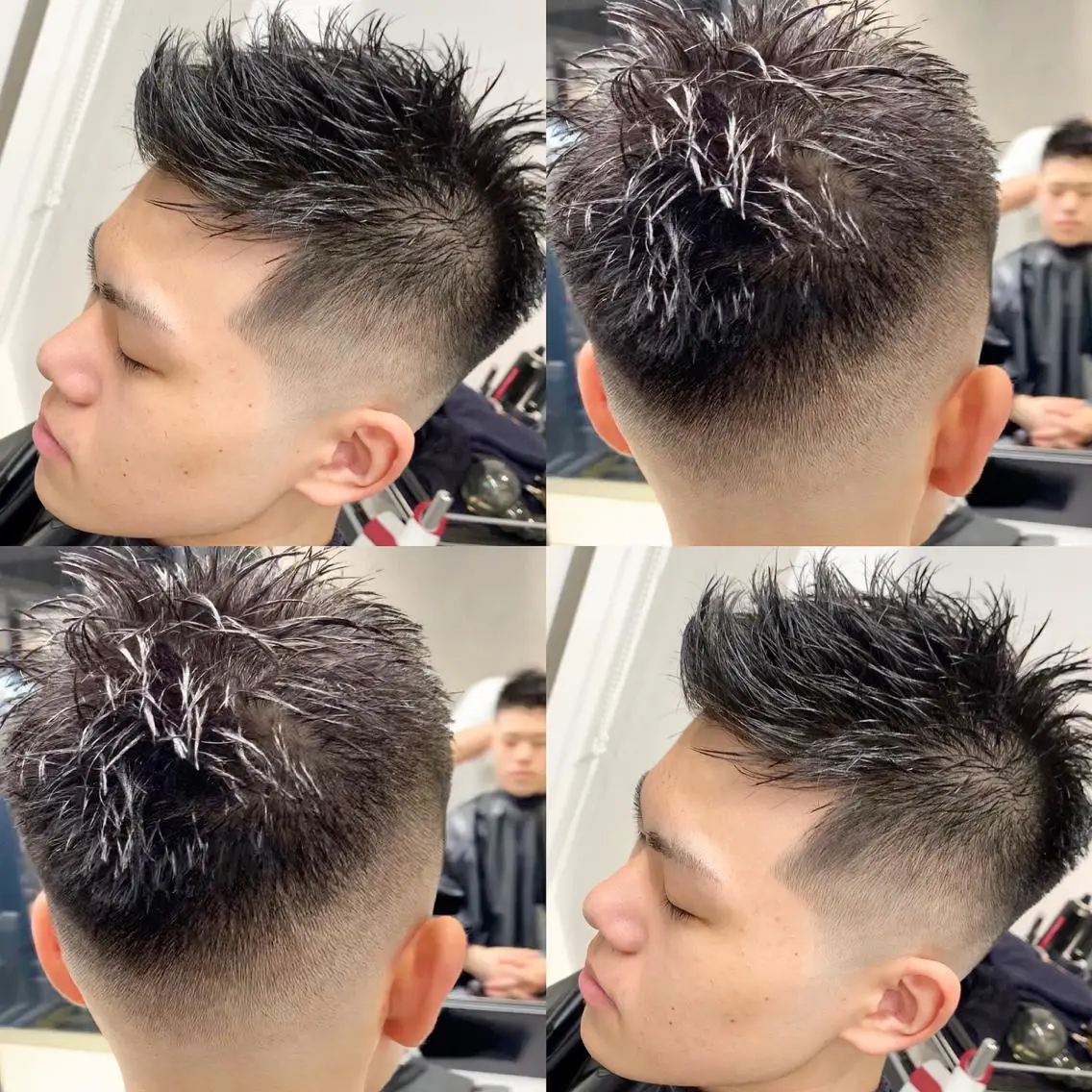 ショート メンズ トリートメント 及川シゲル 髪質改善講師のヘアスタイル