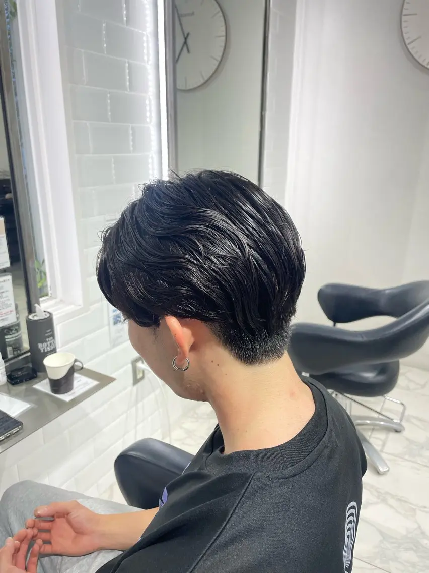 パーマ メンズ カット パーマ トリートメント 🫧透明感カラー 🫧Aoiのヘアスタイル