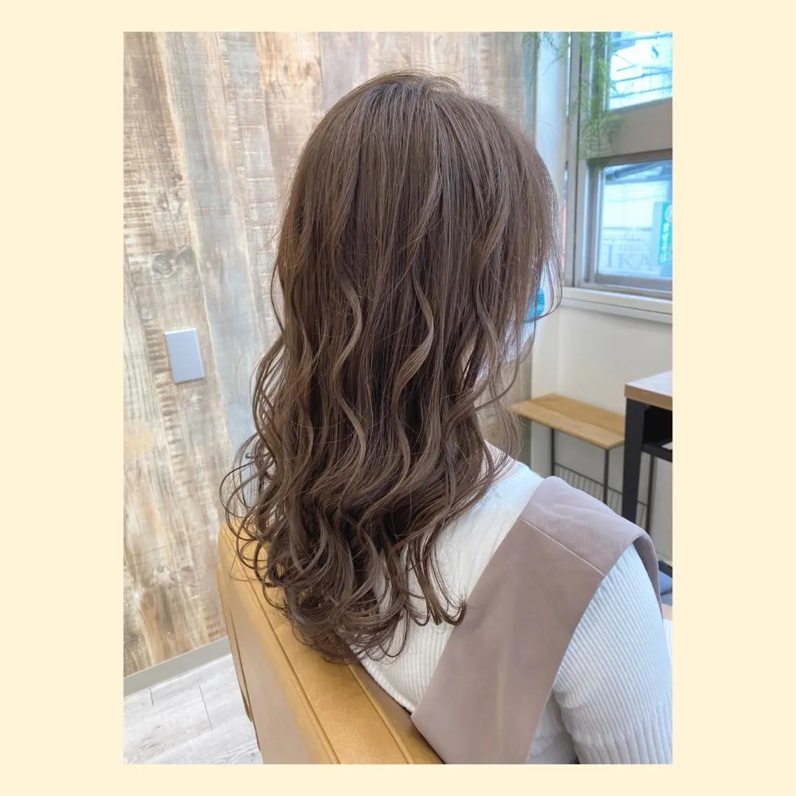 セミロング カラー ショートボブ バレイヤージュ ブリーチ ケアブリーチ ダブルカラー 🌈ショート/レイヤ ーカット/中村崇宏のヘアスタイル