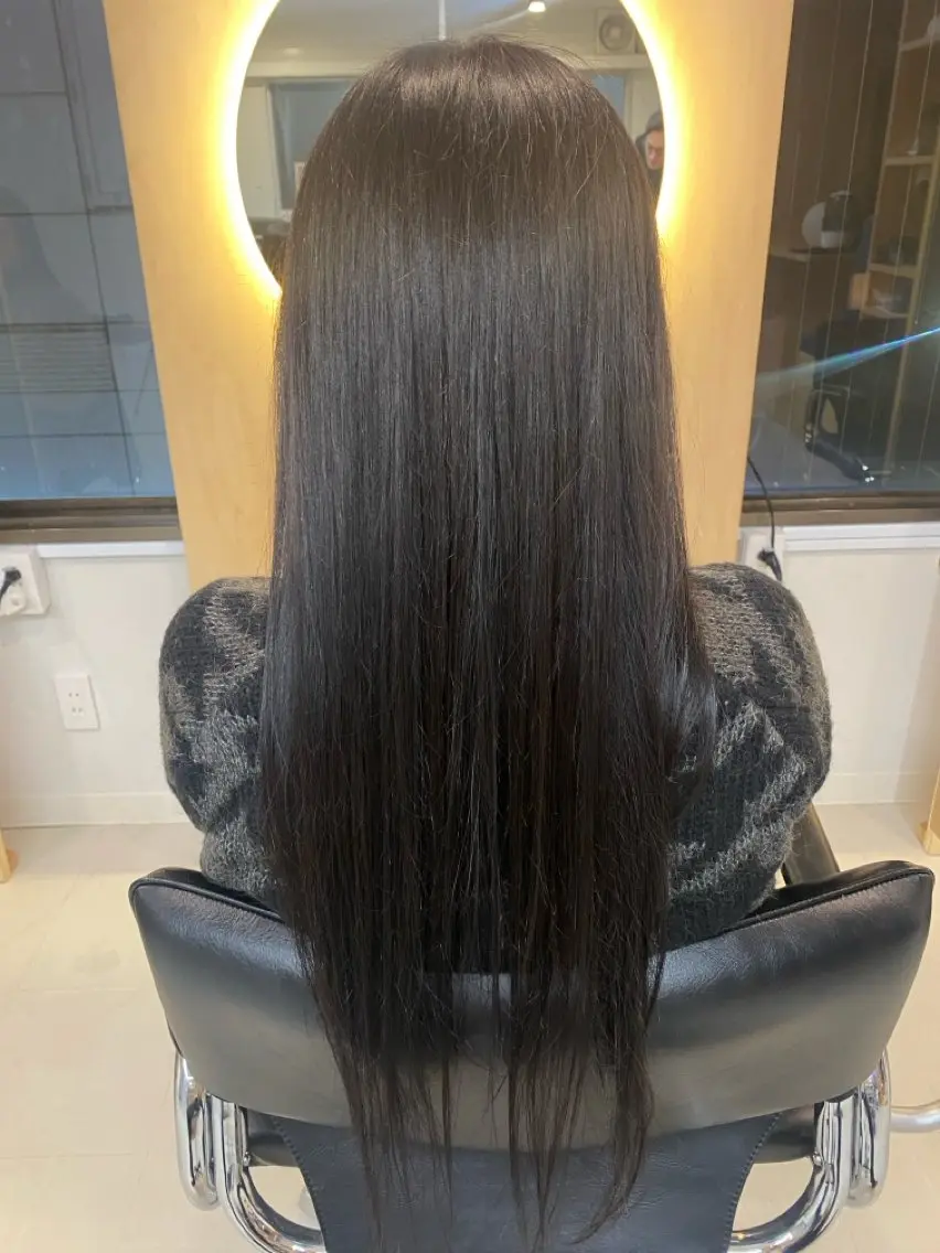 ロング カラー 山田 希綺のヘアスタイル