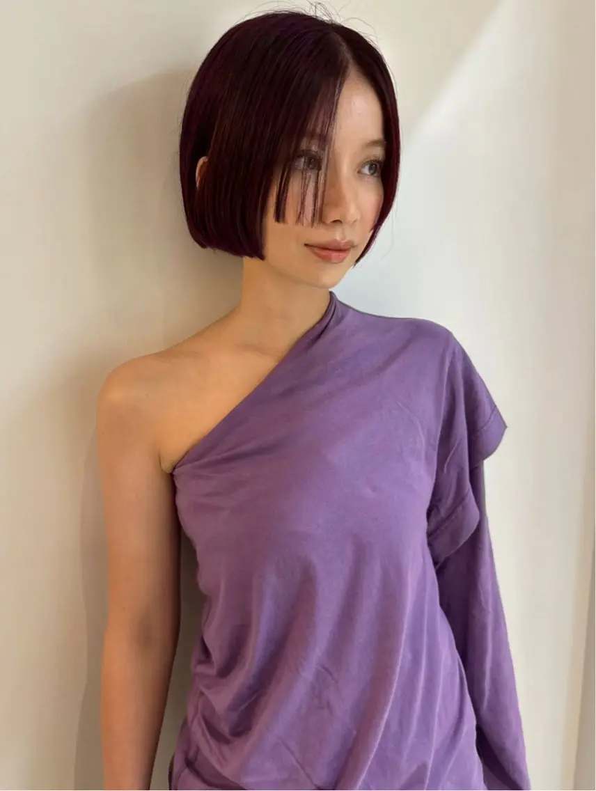 ショート カラー カット ヘアカラー トリートメント misa___boo MISAのヘアスタイル