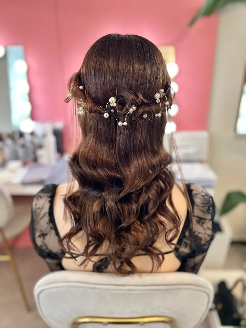 ロング ヘアセット 北本 美幸のヘアスタイル