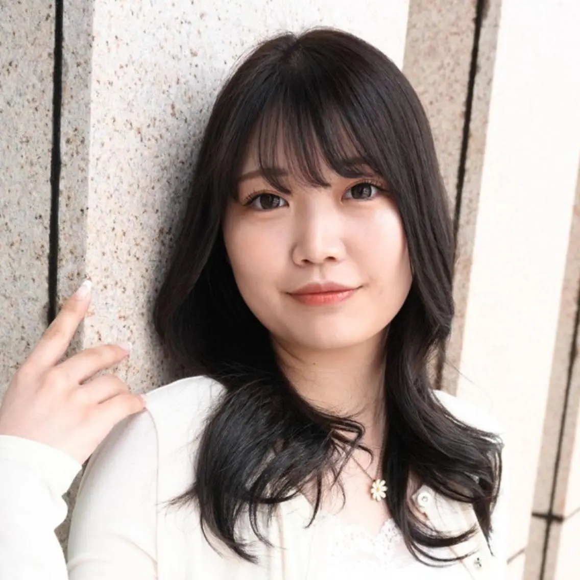 セミロング カラー 黒髪 小顔カット ❇️安達 優心❇️ レイヤー/艶髪特化のヘアスタイル