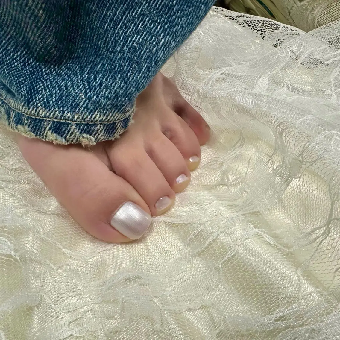 ネイル フットネイル Fuka 🌼*.ﾟのネイルデザイン