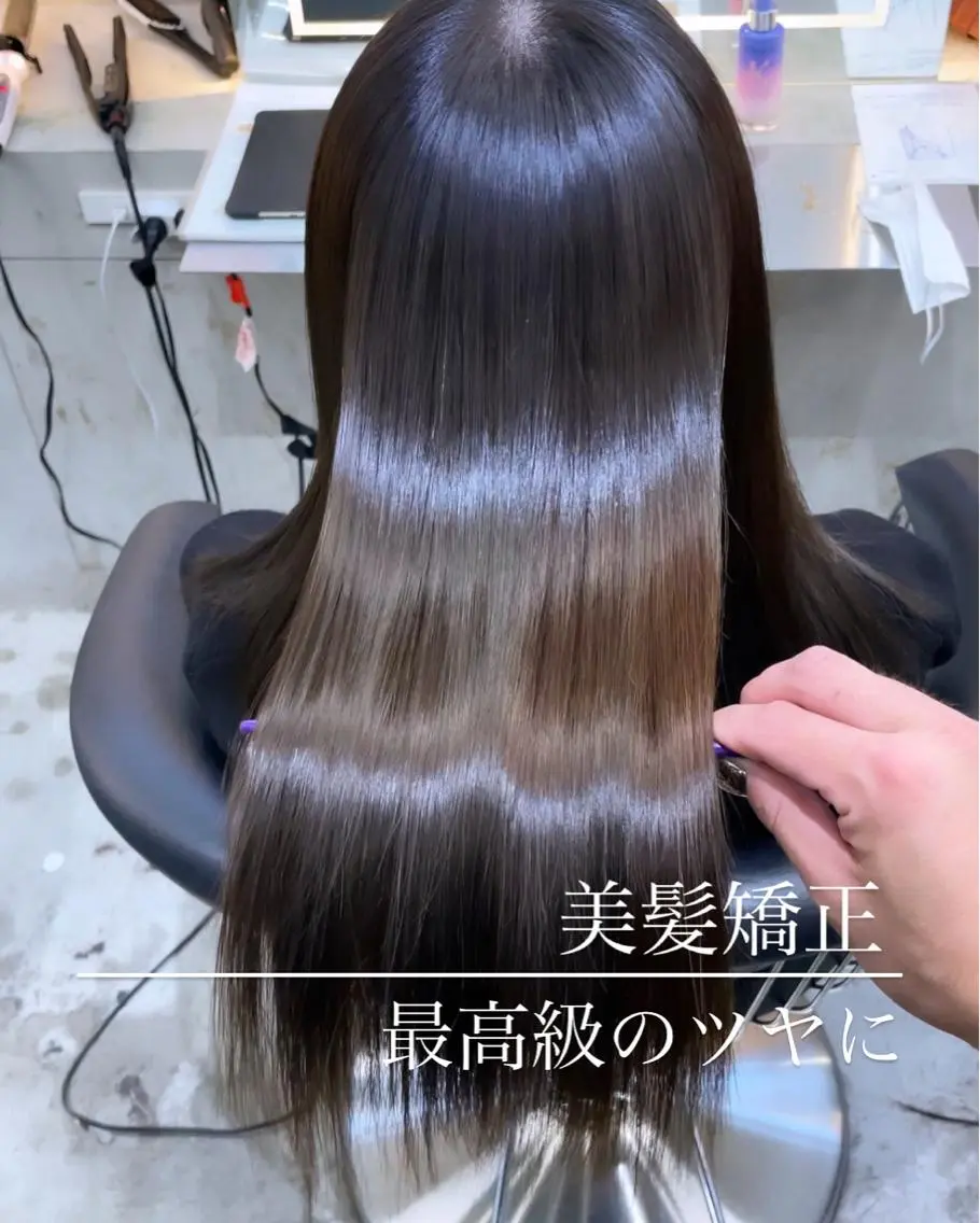 🚨【当日限定】🚨カット＋カラー＋縮毛矯正＋トリートメント    髪質改善/縮毛矯正/透明感カラー/似合わせ/艶/美髪の写真