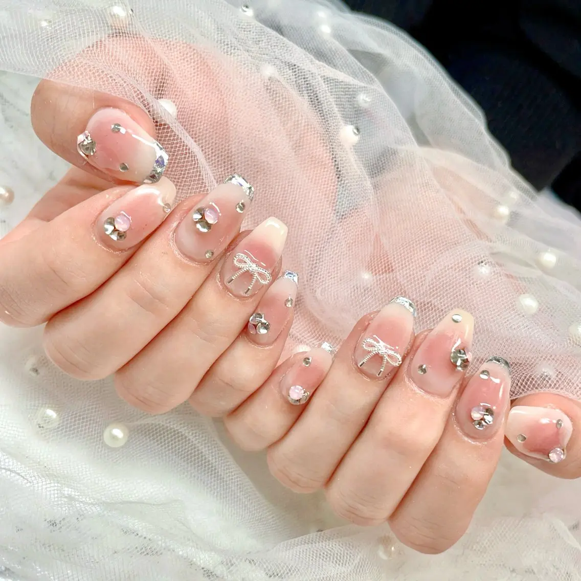 ネイル ハンドネイル ハンドケア Crystal Nailのネイルデザイン