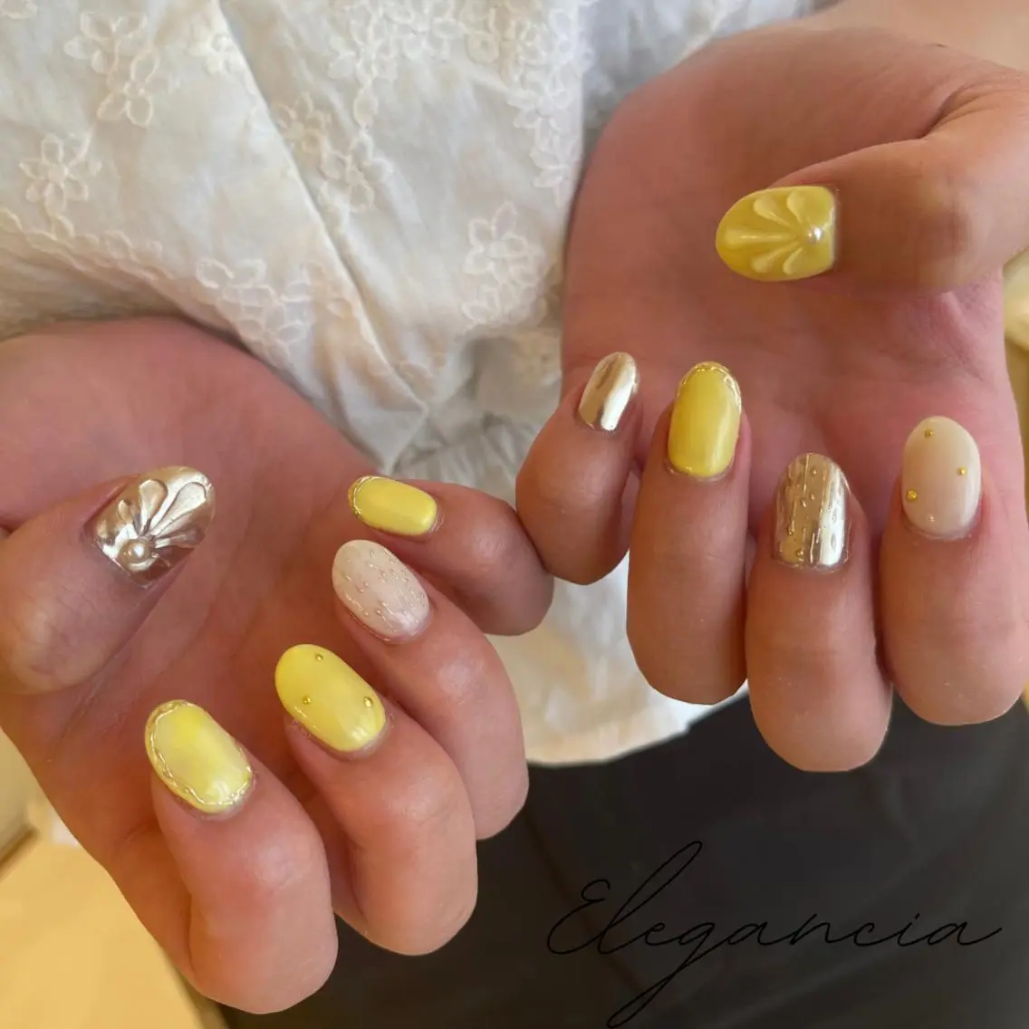 カラー ネイル ハンドネイル Elegancia. Hiromiのネイルデザイン