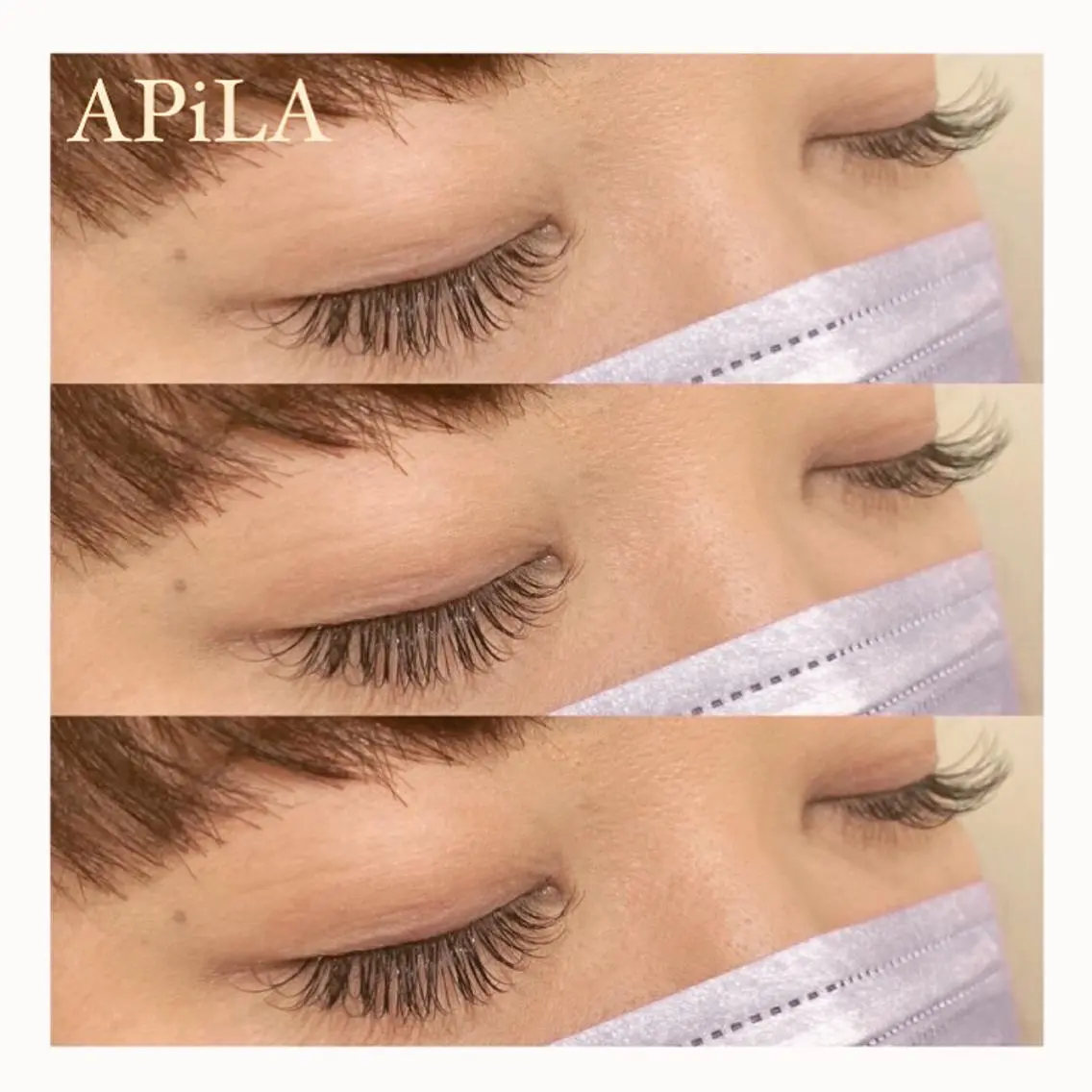 マツエク・マツパ APiLA HASHIMOTOのマツエク・マツパデザイン