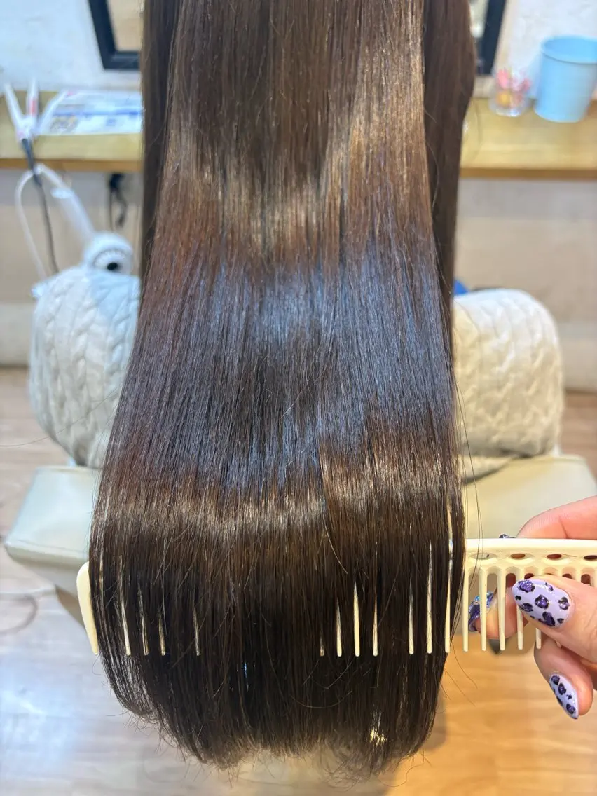 カラー ヘアカラー トリートメント 韓国ヘアー🇰🇷 MIWAのヘアスタイル