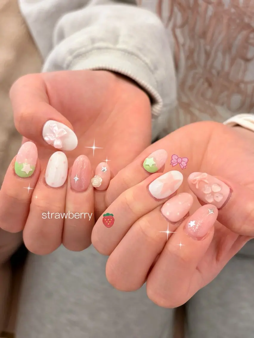 ネイル ハンドネイル パンチャパンチャ ネイルサロンのネイルデザイン