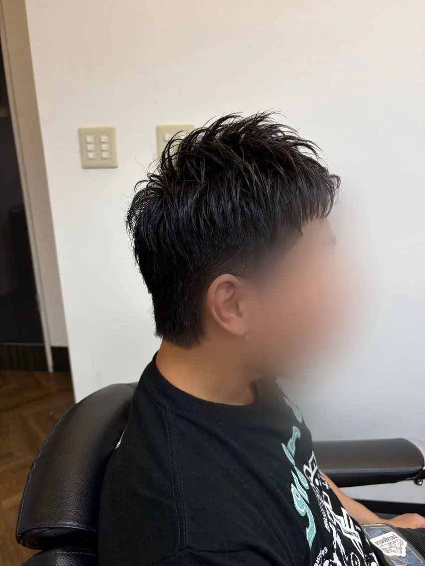 ショート メンズ ショートヘア カット 中村 立のヘアスタイル