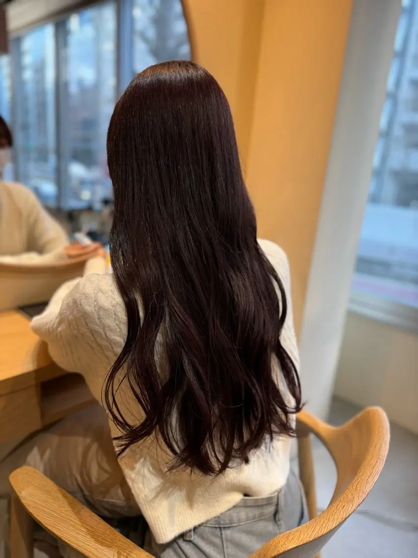 ロング カット トリートメント 美髪 透明感カラーSotaのヘアスタイル