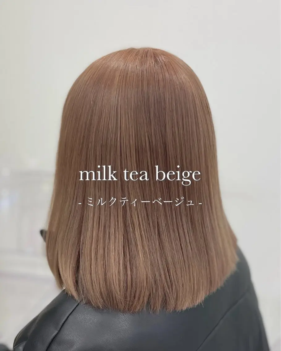 ロング カラー ベージュカラー ブリーチ ブロンド グレージュ ハイトーンカラー 色落ち綺麗🩰ハイ トーン🎀RINKAのヘアスタイル