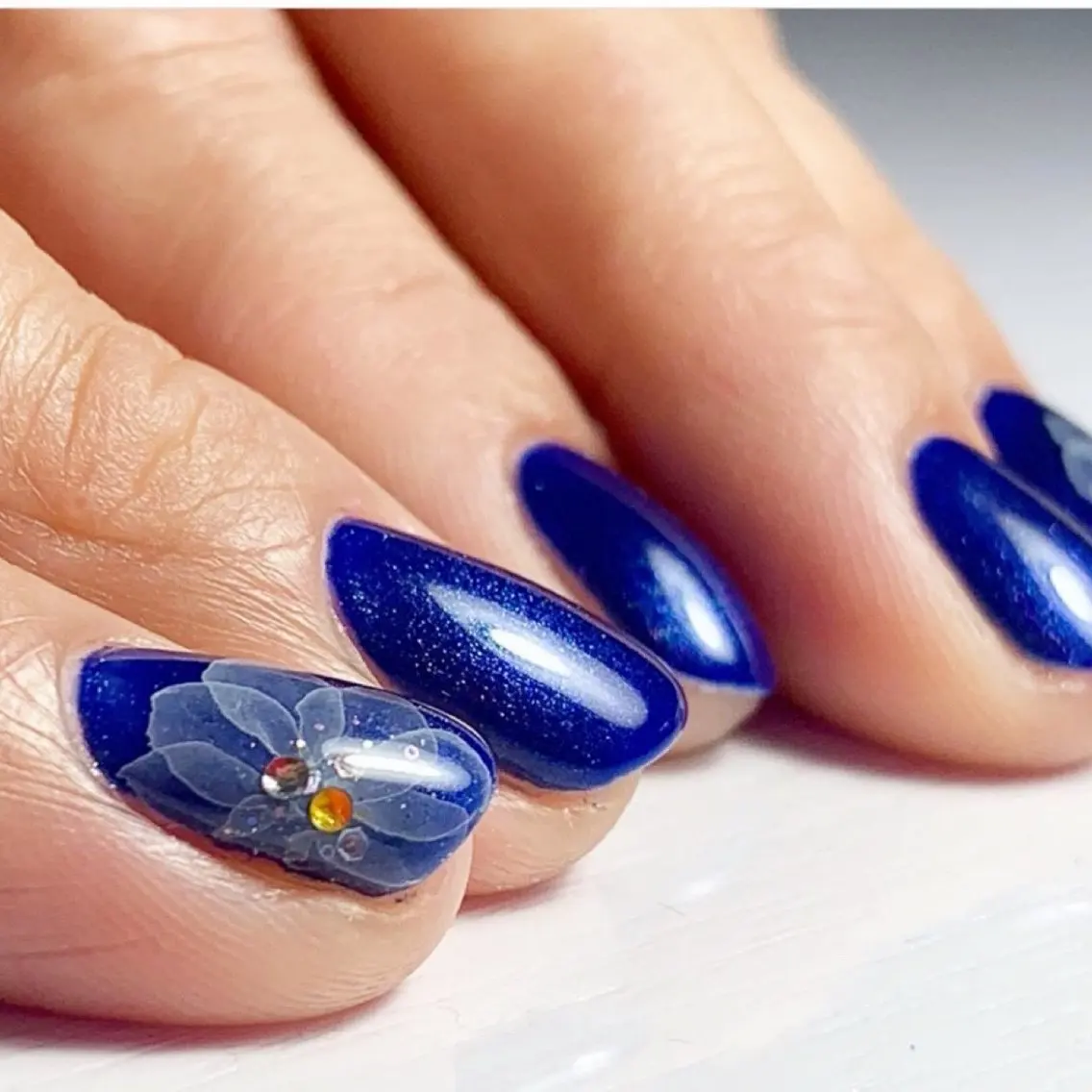 ネイル ワンカラーネイル ko.ko.nail miyukiのネイルデザイン