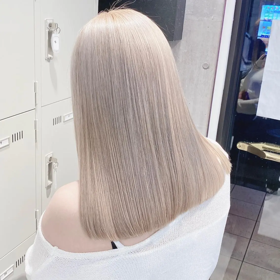 ロング カラー ヘアアレンジ メンズ キッズ マツエク・マツパ ブリーチの髪様 MASATOのヘアスタイル