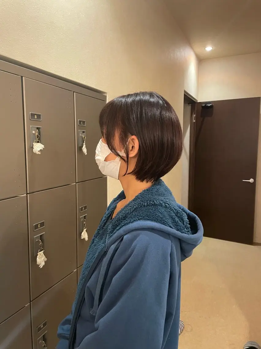 ショート care'A 林のヘアスタイル