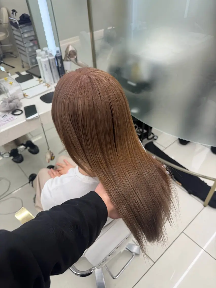 ロング カラー COA GINZA 小野澤駿のヘアスタイル