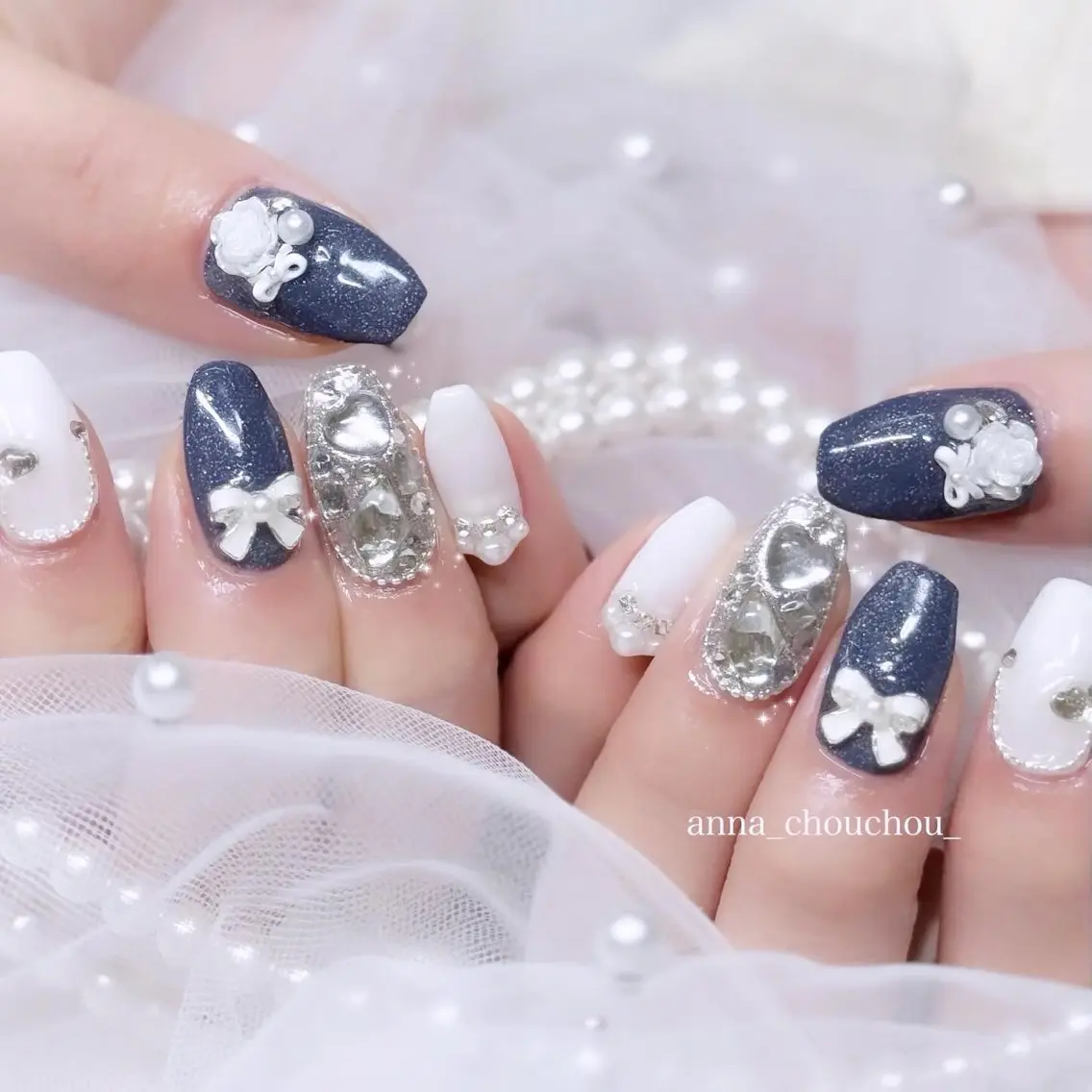 ネイル ハンドネイル Anna Sano⭐️のネイルデザイン