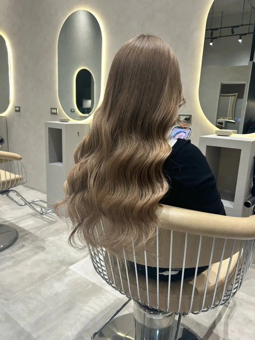 ロング カラー ヘアアレンジ DEAN .杉浦/透明感カラーのヘアスタイル