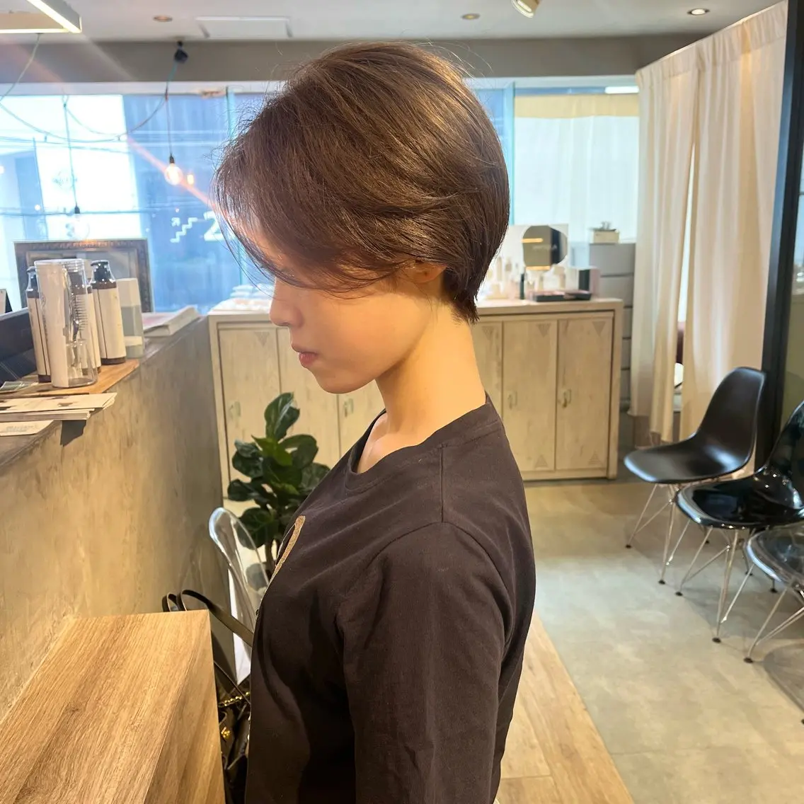 ショート ハンサムショート ショートヘア 山本 千尋のヘアスタイル