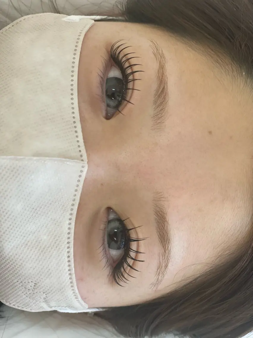 【LED付き】160本フラットラッシュ⭐︎コーティング仕上げの写真