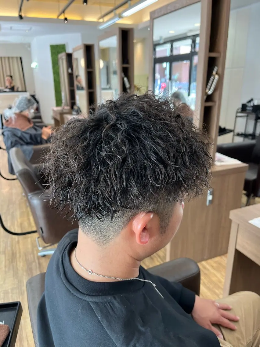 メンズ カット ヘッドスパ 鬼松沙弥 ❤︎メンズパーマのヘアスタイル