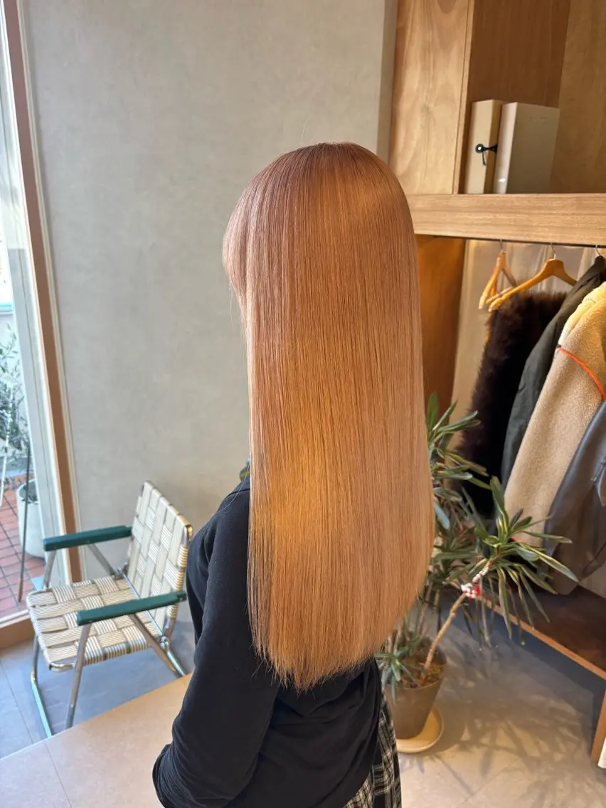 ロング ヘアカラー トリートメント manami / muku.のヘアスタイル