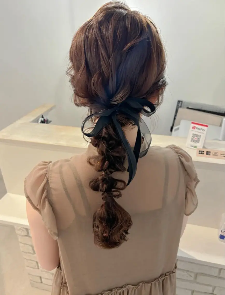 ヘアアレンジ 🫧ヘアアレンジ/ 艶アレンジ/理咲🫧のヘアスタイル