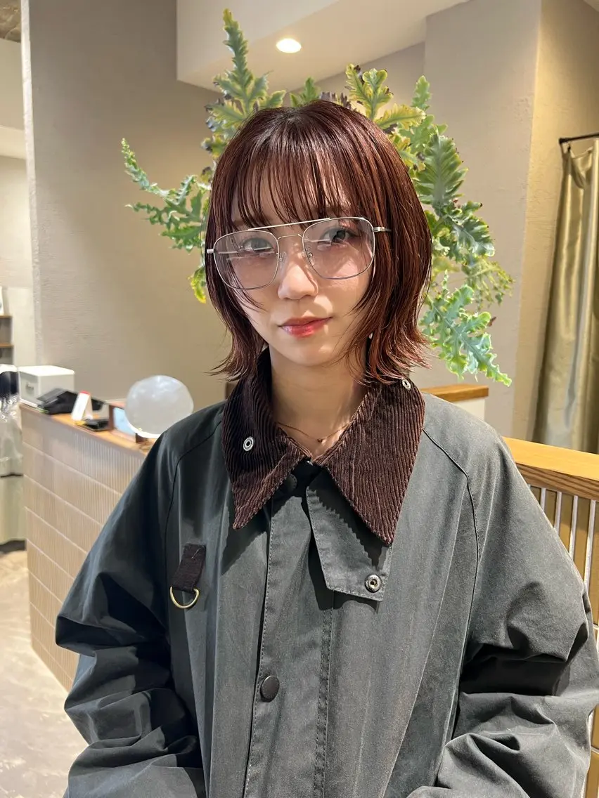 ショート カット ヘアカラー トリートメント 津島 恵太のヘアスタイル