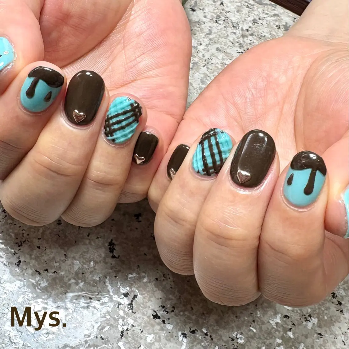 ネイル ハンドネイル Mys. 三上紗紀のネイルデザイン
