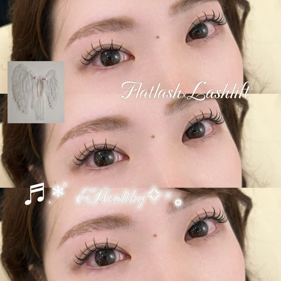 マツエク・マツパ さつき🐩🖤 束感/可愛い/韓国風のマツエク・マツパデザイン