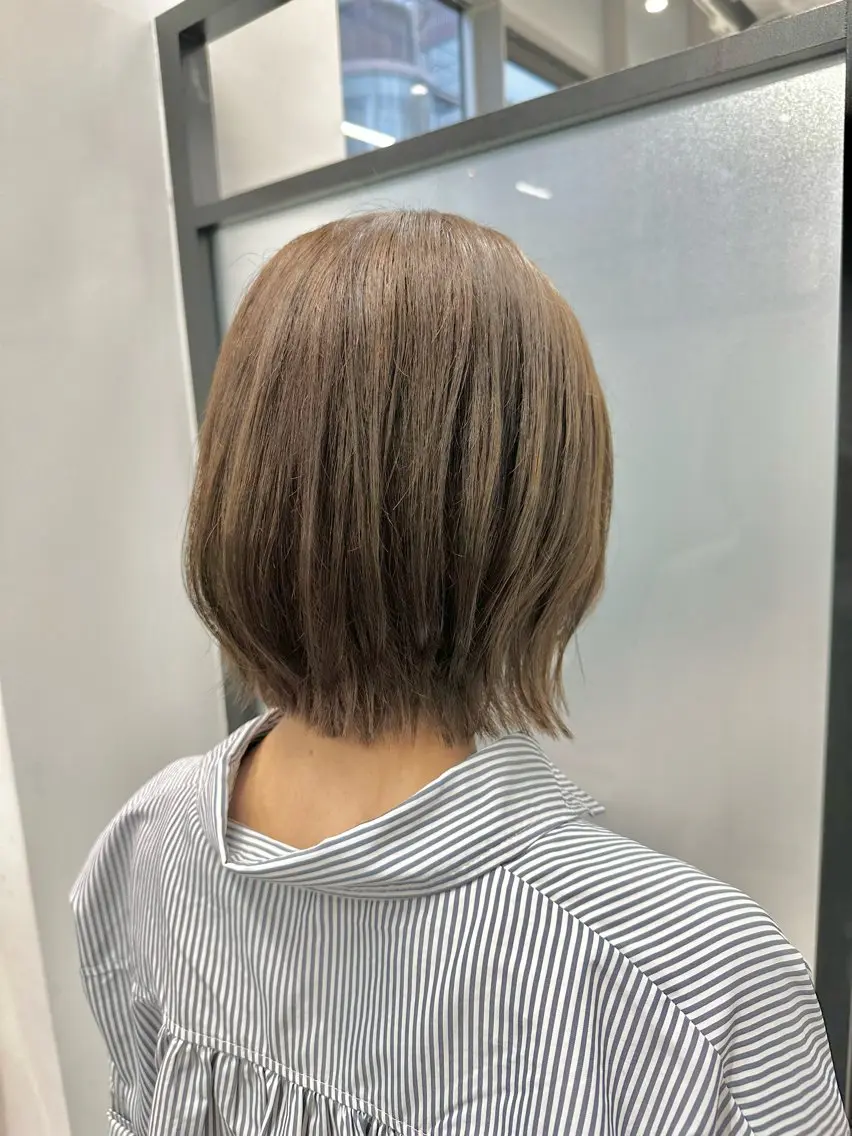 ショート 大人女性の髪質改善 🫧鷹司郎のヘアスタイル