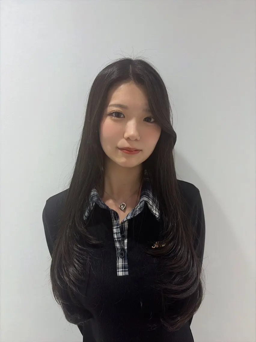 ロング ヘアカラー トリートメント 💗透明感カラー🫧 Ruka🎀のヘアスタイル
