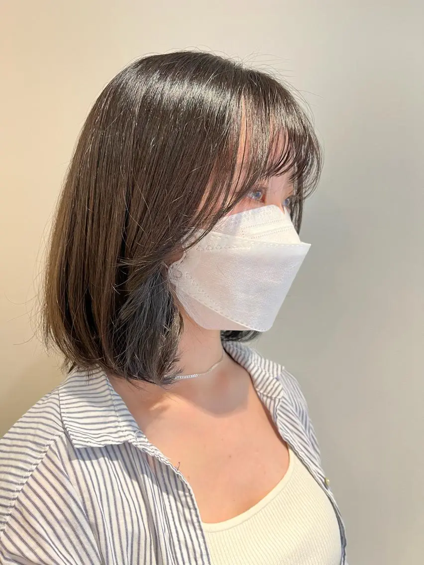 前髪、顔周りカットのみのメニューです✨の写真