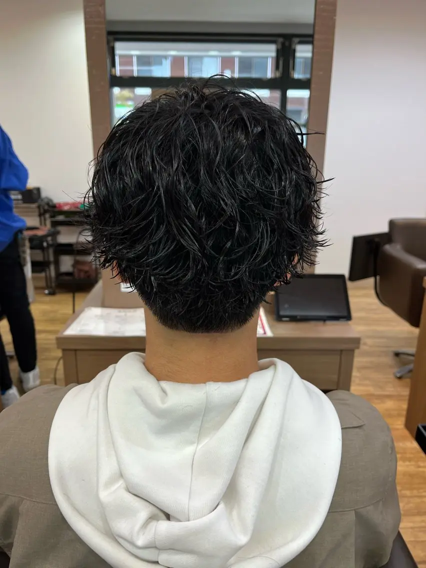 メンズ カット ヘッドスパ 鬼松沙弥 ❤︎メンズパーマのヘアスタイル