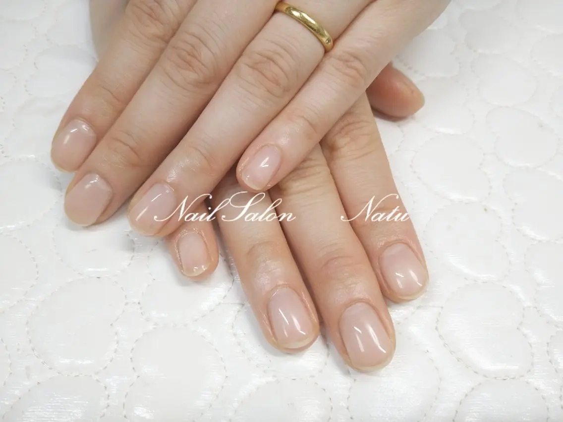 ネイル クリアネイル nailsalon　 Natuのネイルデザイン