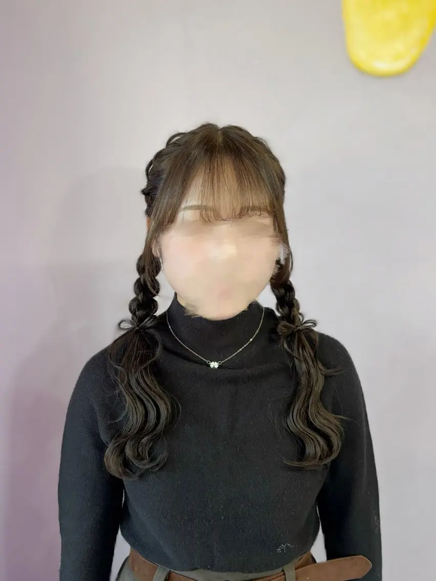 ロング ヘアセット さくら 🌸エクステのヘアスタイル